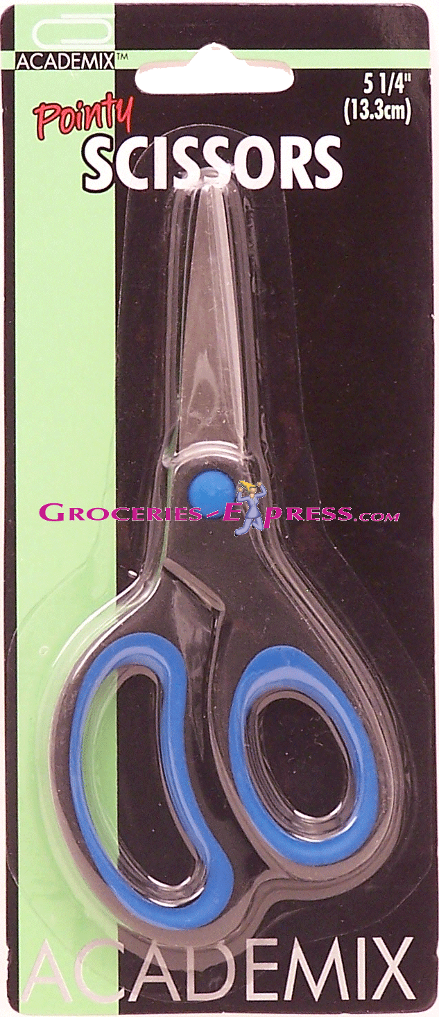 Academix&nbsp;&nbsp;pointy scissors, 5 1/4-inch long Full-Size Picture